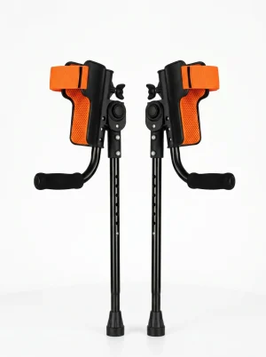 Canne de marche aluminium pliable soutien coude - Vue 1 - Canne de marche